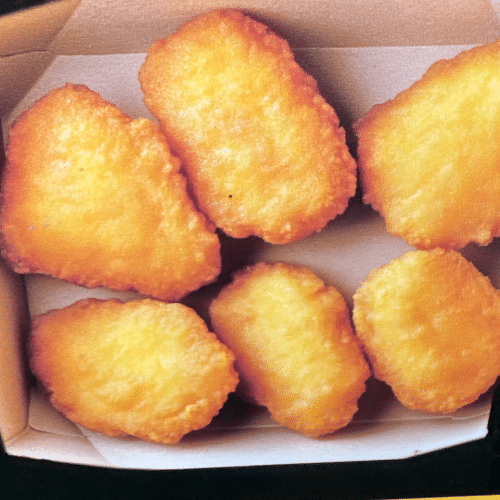 Chicken Nuggets (6 Stück) mit Pommes frites
