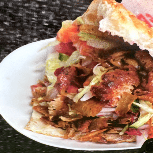 Döner mit Brot