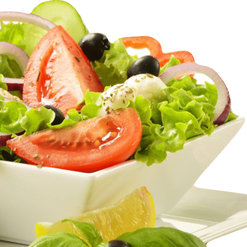Gemischter Salat mit Käse