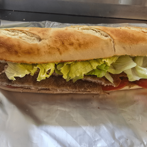 Baguette Schnitzel