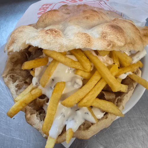 Döner Kebap Pommes frites