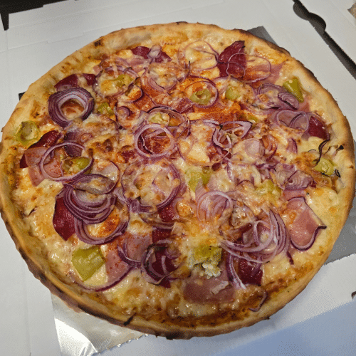 Pizza Diavolo (scharf)