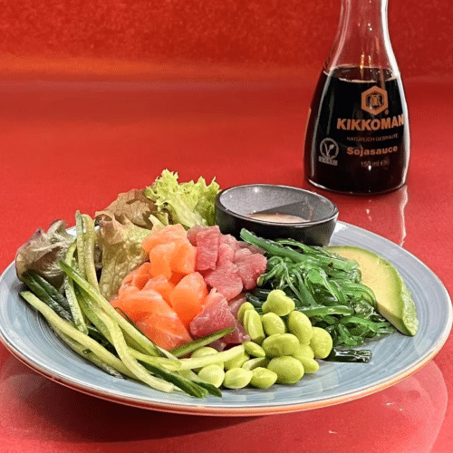 Sashimi Salat