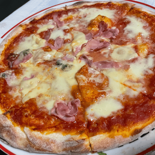 Pizza Cotto Gorgonzola [Groß, Ø 29cm]