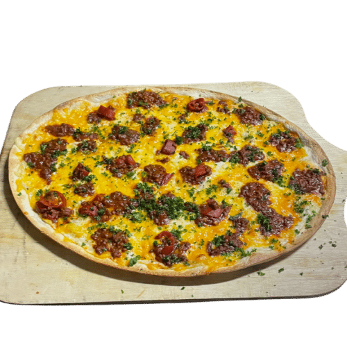 Flamm-Pizza Bruchbude