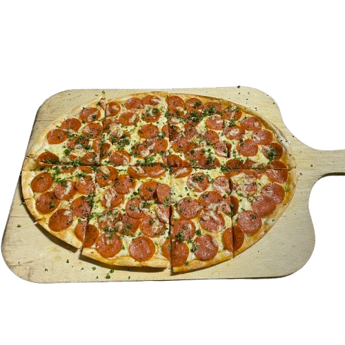 Flamm-Pizza Peperoniwurst