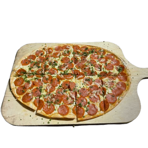 Flammkuchen Peperoniwurst