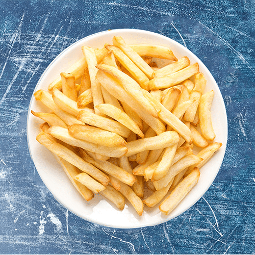 Frittierte Pommes frites
