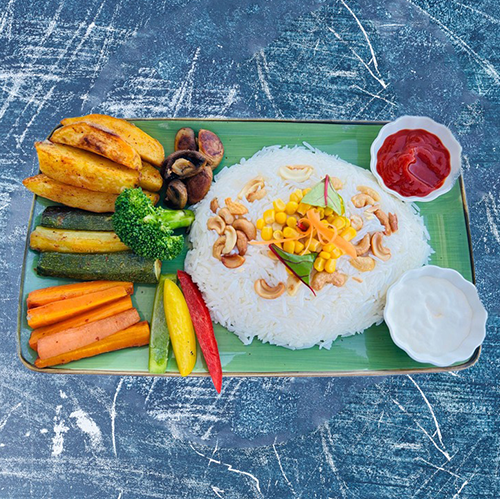 Vegetarischer Teller 4