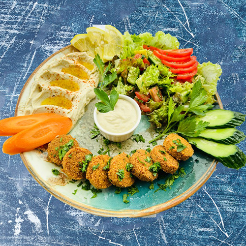 Falafel Teller