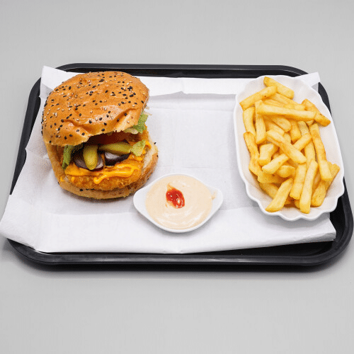 Crispy Chicken Burger - Menü