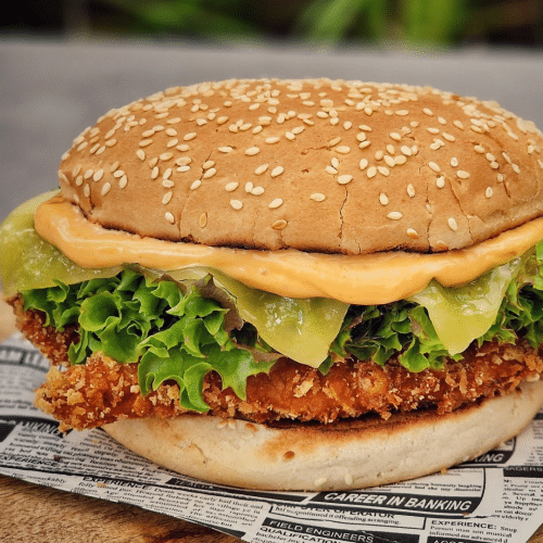 Chicken-Cheeseburger