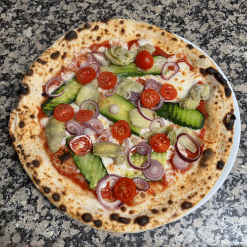 Pizza Sfiziosa (leicht scharf)