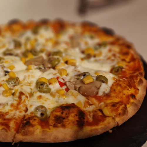 Vegetarische Libanesische Pizza