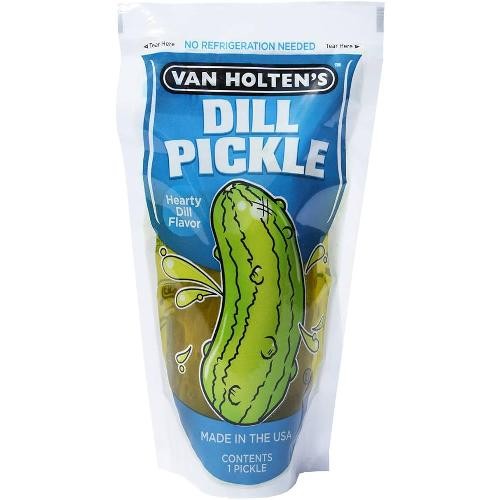 Van Holten's Pickle-In-A-Pouch Jumbo Dill Pickle 120g