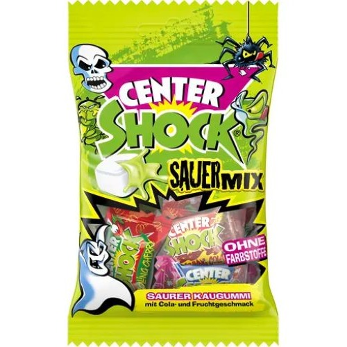 Center Shock Sauer Mix Kaugummi 44g