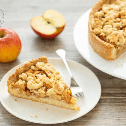 Frischer Apfelkuchen