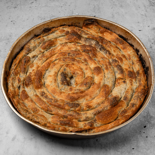Bosnischer Burek mit Kartoffeln (vegan)