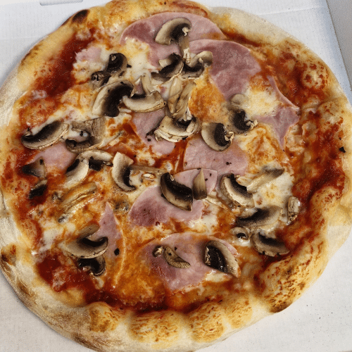 Pizza Prosciutto e Funghi
