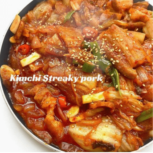 Schweinebach mit Kimchi 제육볶음