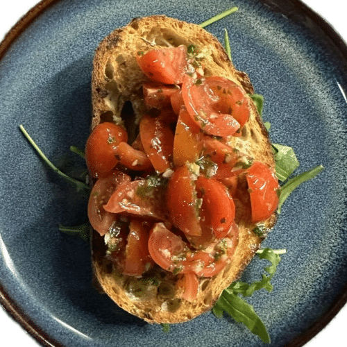 Bruschetta (1 Stück, vegan)