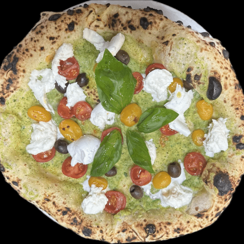 Pizza Zucchini Symphony (vegetarisch)