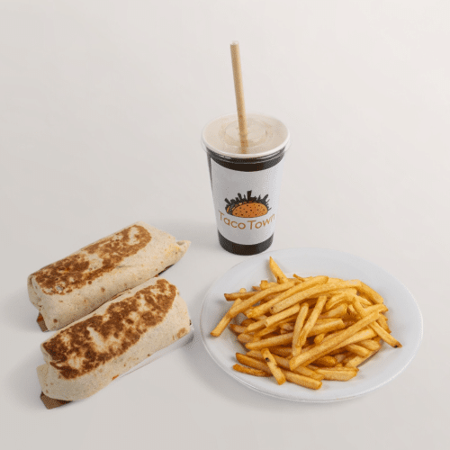 Doppel Burrito Menü