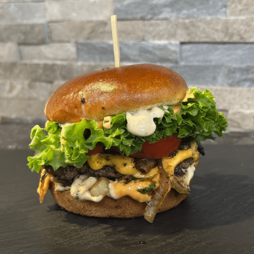 Champignon Trüffelbürger Menü