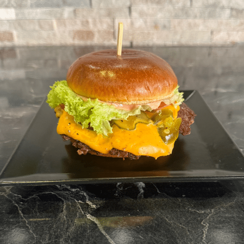 Smashed Chilli Cheeseburger