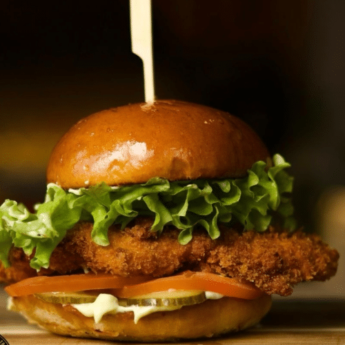 Crispy-Chickenburger