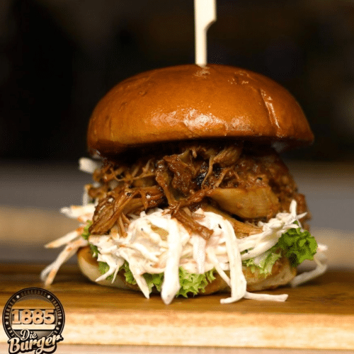 Tennessee-Pulled Turkey Burger