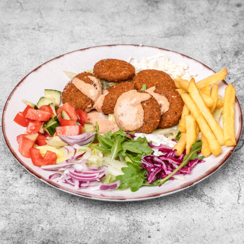 Falafel Teller (Veggie)