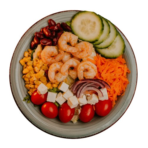 Garnelen Salat