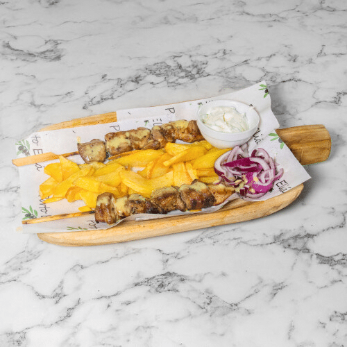 Suvlaki vom Grill