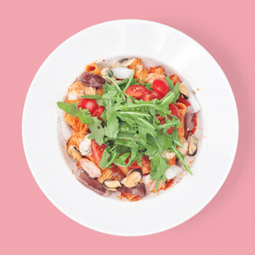 Pasta Frutti di Mare (scharf)