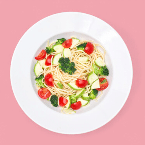 Pasta Gemüse Agilo Olio