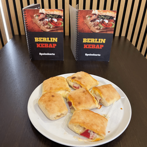 Pizzabrötchen Salami