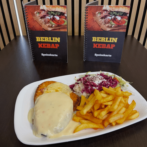 Schnitzel überbacken