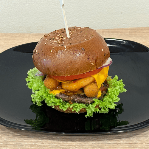 Mozzabomb Burger