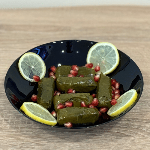 Vegane Gefüllte Weinblätter Yalanji mit Reis