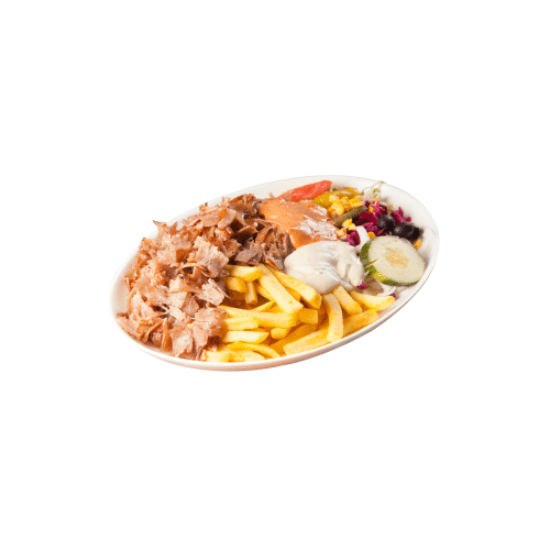 Hähnchen Döner Teller 150 Gramm Fleisch Original Hausgemacht