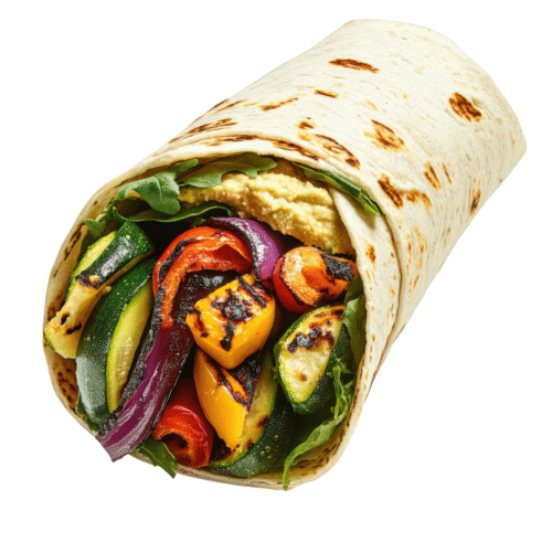 Grillgemüse Sandwich oder Wrap