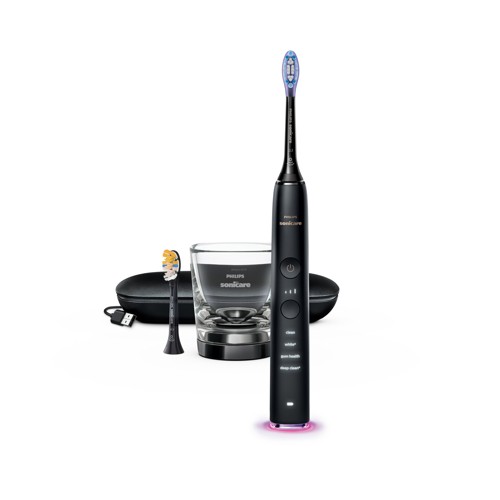 PHILIPS Sonicare HX9992/12 DiamondClean Prestige 9900 mit SenseIQ Elektrische Zahnbürste Mitternachtsblau, 2728699