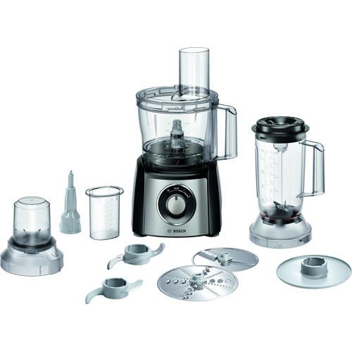 BOSCH MCM3PM386 Kompaktküchenmaschine Schwarz (Rührschüsselkapazität: 2,3 l, 900 Watt) 2650422