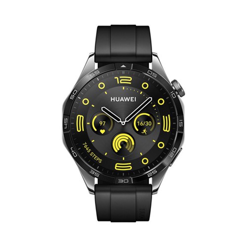 HUAWEI WATCH GT 4 46 Smartwatch Fluorelastomer, 140 - 210mm, Schwarz 2893146