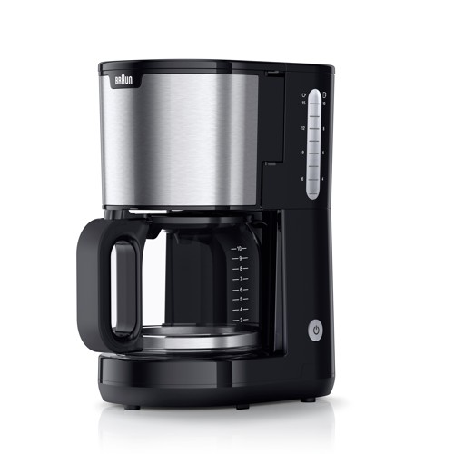 BRAUN PurShine KF 1500 BK Kaffeemaschine Schwarz/Edelstahl 2900468