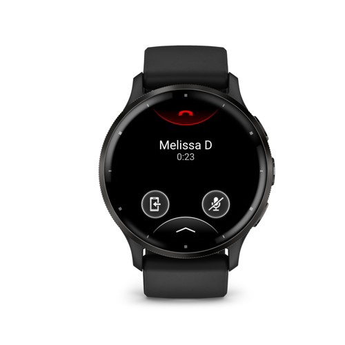 GARMIN VENU® 3 Smartwatch faserverstärktes Polymer Silikon, 22 mm, Schwarz/Schiefergrau 2891761