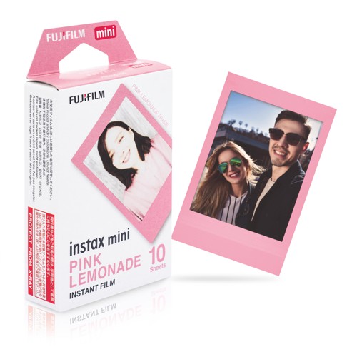 FUJIFILM instax mini Film Pink Lemonade Sofortbildfilm Passend für alle Sofortbildkameras und SHARE SP2 2428905