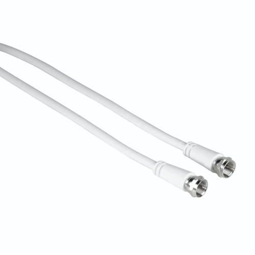 HAMA 75 dB, 1.5 m F-Stecker an F-Stecker, SAT-Anschlusskabel, 1,5 2738595