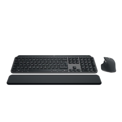 LOGITECH MX Keys S Combo für Windows, Linux, Chrome, Mac, Handballenauflage, Tastatur & Maus Set, kabellos, Graphite 2877414